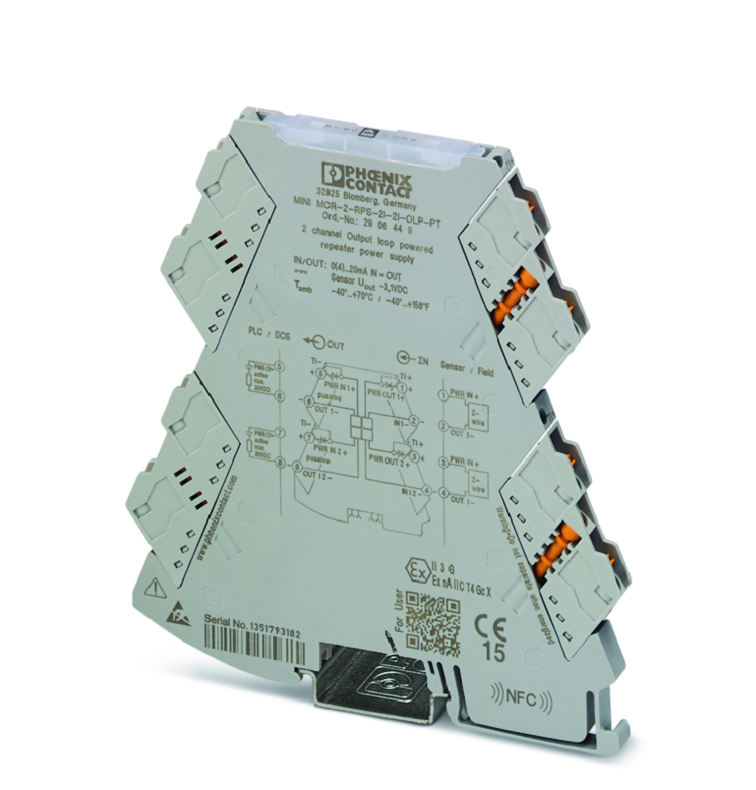 ISOL.MODUL UTG.MATAD 2X 0-20MA