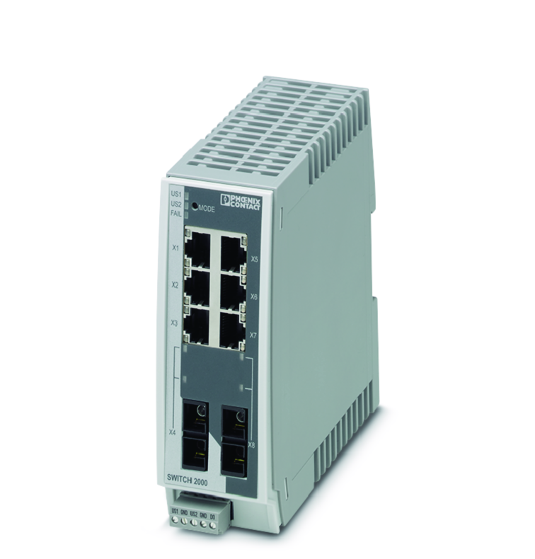SWITCH 6-PORTAR+ 2 FIBER (SC)
