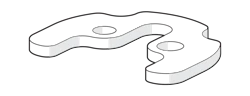 TAP SPARE PART ORAS 158724 FIXING PLATE