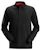 snickers workwear Aw rugby-tröja svart size l