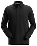 AW RUGBY-SHIRT BLACK SIZE S
