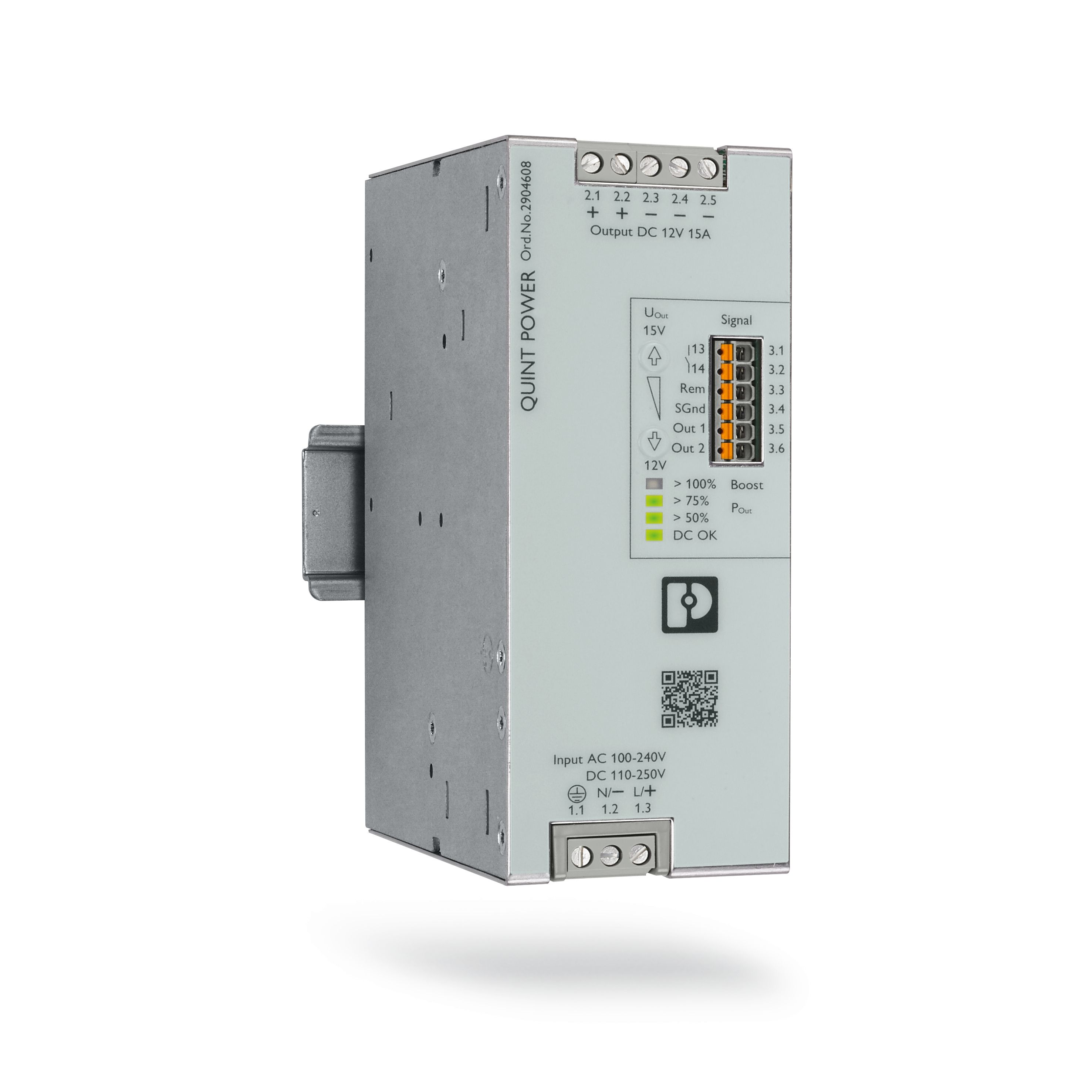 STRÖMFÖRSÖRJNING 12VDC/15A QUINT4
