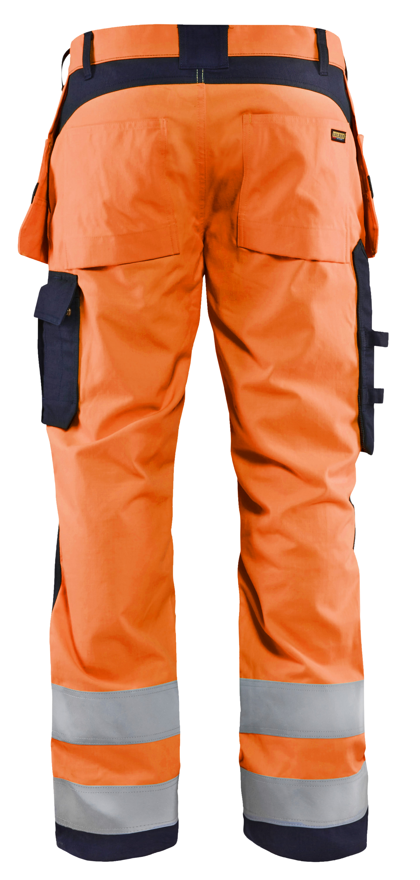 blåkläder Trousers blåkläder size c58 orange/navy blue