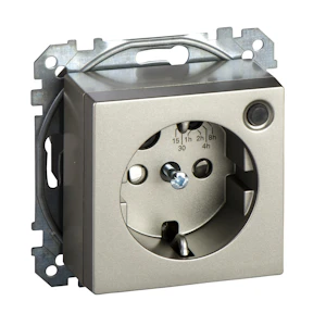 schneider electric Timer timer med integrerat uttag met