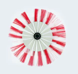 SOFT BRUSH WITH CENTER / DISK 400/600MM PES/NYLON BRISTLE