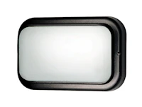 OUTDOORS WALL LUMINAIRE KAPPA IP55 IK03 E27 GLFR BK