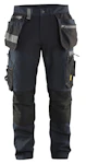 TROUSERS BLÅKLÄDER SIZE C60 DARK NAVY/BLACK