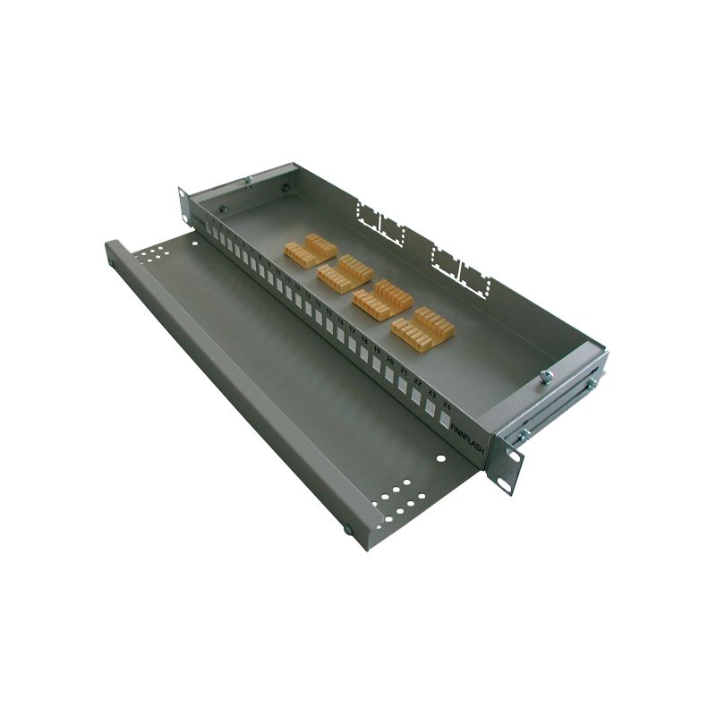 PANEELI-KUITU ONNLINE 19IN COVER 24SC 1U-140mm
