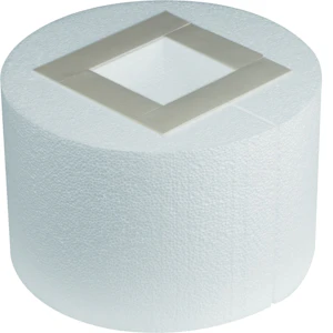 hager Isopor, vr12 rund 306mm h=200