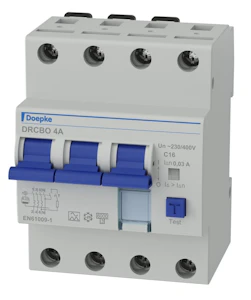 stansefabrikken products Jordfeilautomat fic4 16a c 4p 30ma 4m