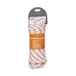 ROPE PROF PP WHITE RED 8mm x 20m