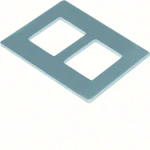 BRICKA 2XRJ45 20,1X14,8 AMP