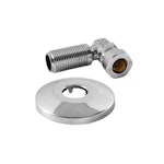 ELBOW CONNECTOR ONNLINE 1/2x10 3/8 MT WITH ROSET