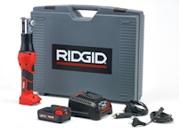 PRESS TOOL RIDGID WITH BATTERY AND CHARGER
