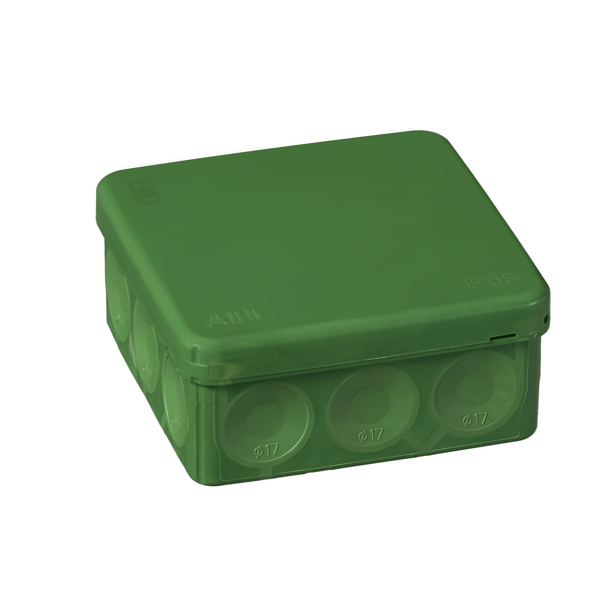 JUNCTION BOX SURF.MOUN. 86X86MM,GREEN,IP65