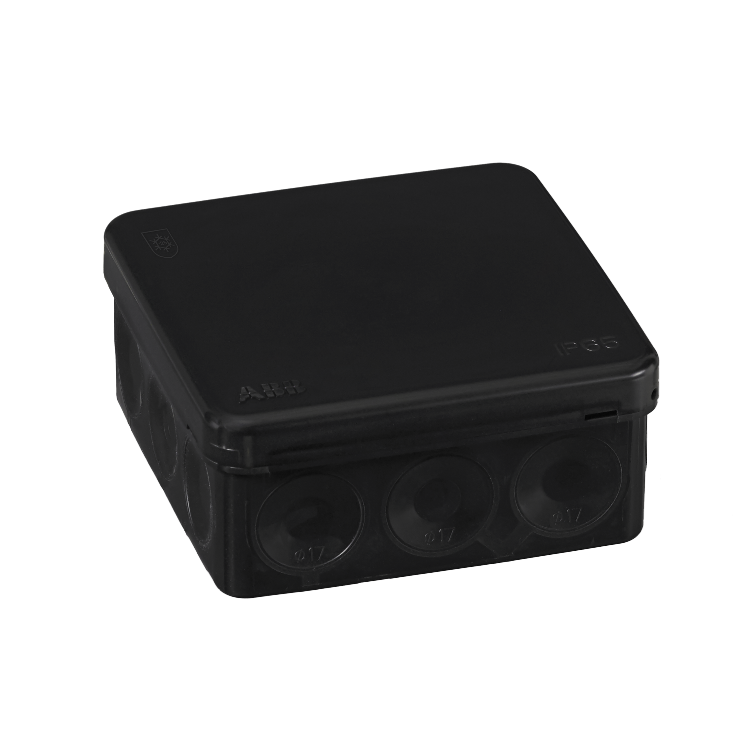 JUNCTION BOX IP 65 BLACK