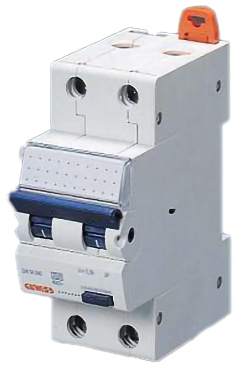 Jordfeilautomat mdc, b, 30ma, 6a, 2p, 10ka, 2 mod
