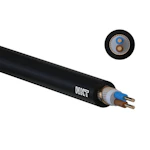 COPPER POWER CABLE-HF NKT XCMK-HF 2x1,5+1,5 RE K500 Dca