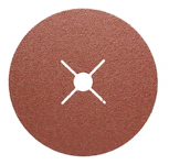 FIBER SANDING DISC MIRKA ALO 180X22MM 80 25PCS