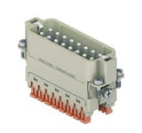 MULTIWIRE CONNECTOR CSAHM 16 INSERT MALE 66.16