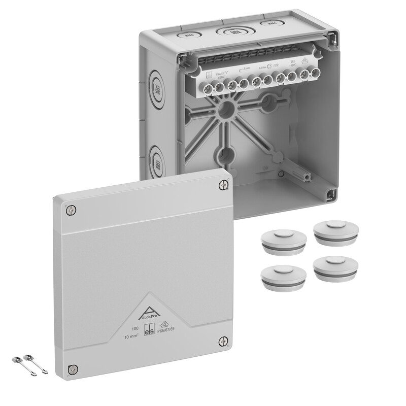 JUNCTION BOX INDUSTRIAL ABOX PRO 100-10