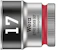 wera Socket wera 8790 hmb hf zyklop 17 x 29 mm