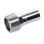 PRESS PLUG PIECE MT CU 12x1/2 CHROME SANHA