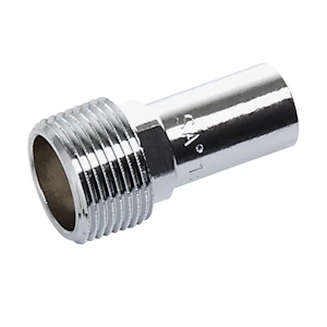 sanha Press övergång u/reducering cu 12x1/2 chrome sanha