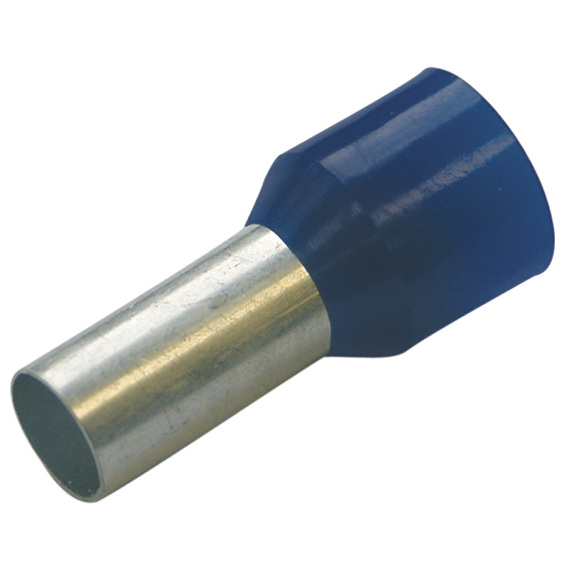 haupa Antgal izol 2.5/8 mėlyni 100vnt 270810