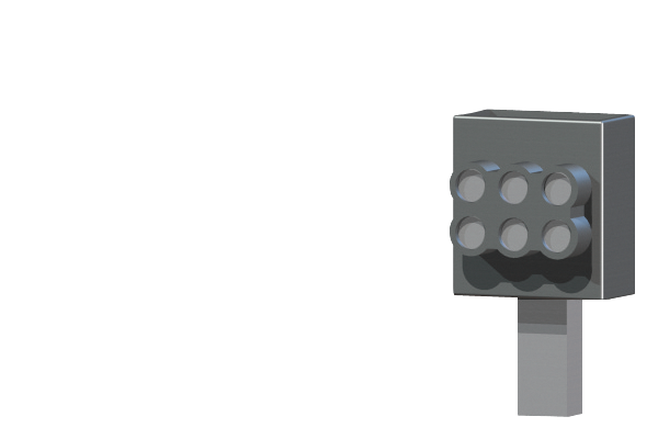 CU-KLEMME NH000, 3X2,5-16MM2