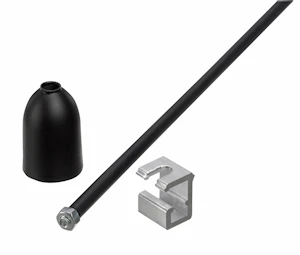 global trac Stång fastsättning spr6-2 svart 200n