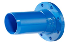 FLANGED SPIGOT F DN150 PN16 EPOXY COATED