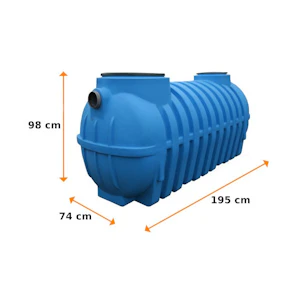 keskkond & partnerid Septiku komplekt tur 1000l