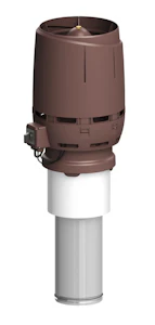vilpe Takfläkt vilpe flow eco160c/is/400 kon brun