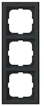 TÄCKBRICKA IMPRESSIVO TÄCKR. 85MM, 3F SVART MATT