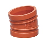 Elbow grooved 11 DN80 Style 13 Orange