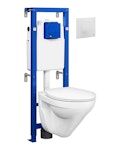 TOILET WALL-HUNG PACKAGE GBG NORDIC3 ALL-IN-ONE