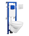 TOILET WALL-HUNG PACKAGE GBG NORDIC3 ALL-IN-ONE