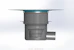 purus Floor drain horizontal purus bigg 75 p untrapped ss
