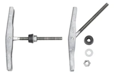 FOLDING BOLT 130 MM 2-PACK WIBE 723646