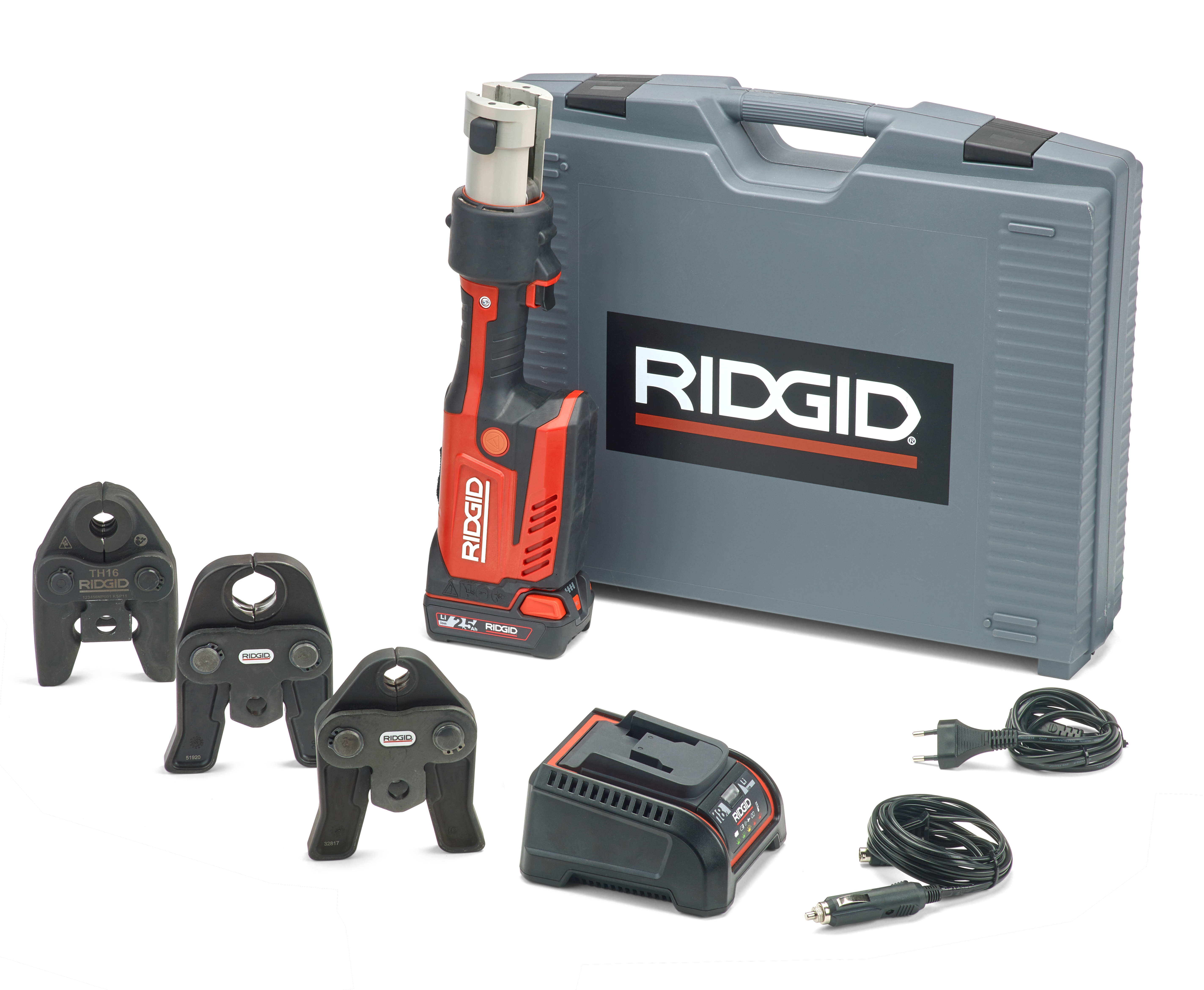 ridgid Pressverktygsats ridgid rp351-b th16-20-26
