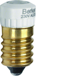 LED LAMP WHITE 230VAC 4.2MA E14