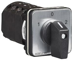 sälzer Cam switch 3 pole 20a 4-hole panel