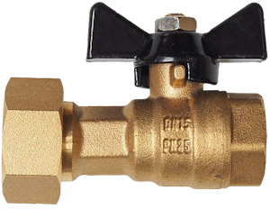 koka Vattenmätareventil koka 1/2" sk x 3/4" greenline