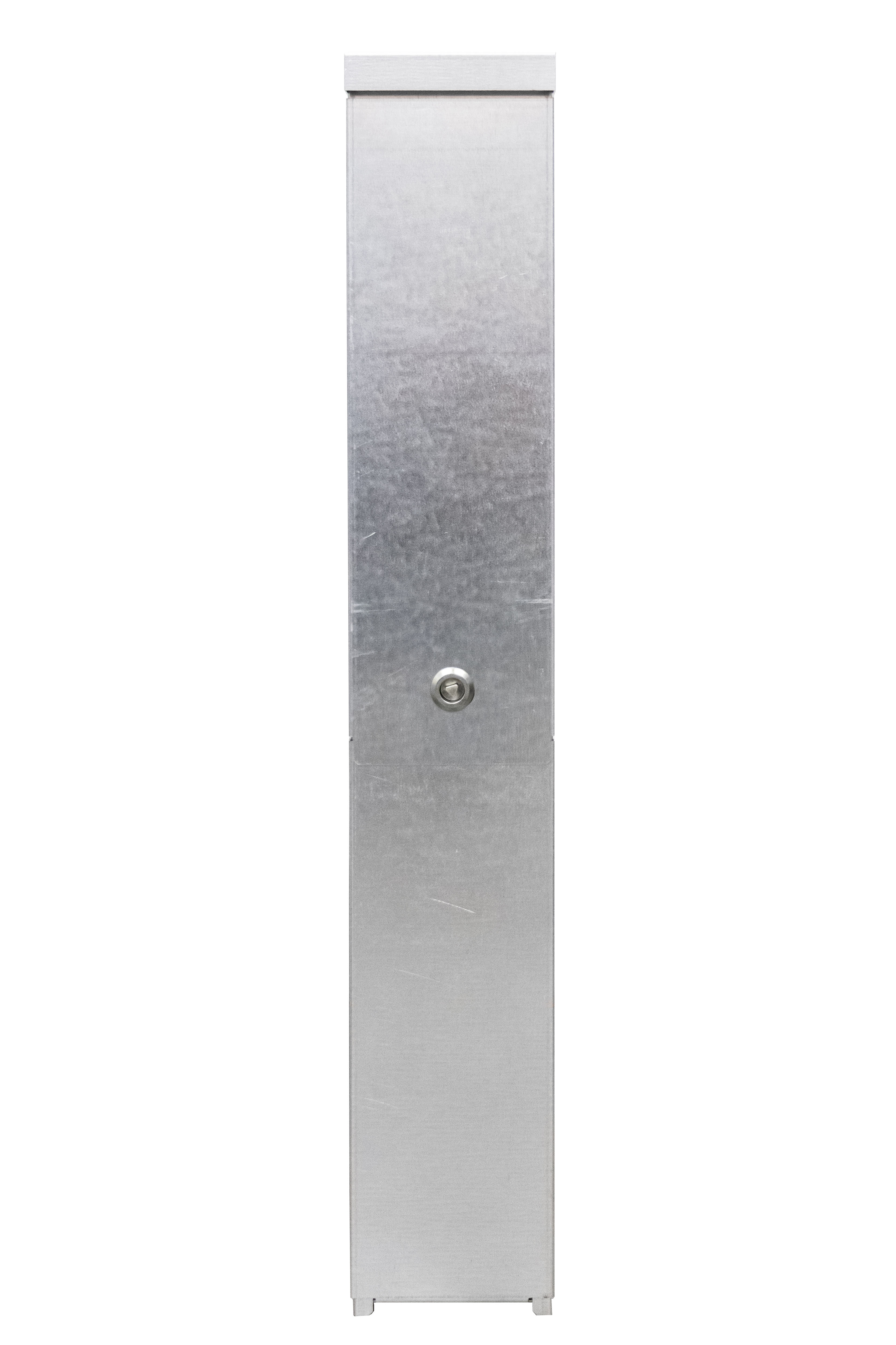 Stolpeskap 130x120x800 galv.
