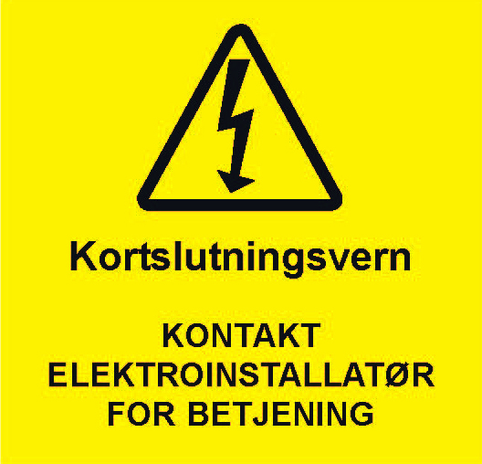 Kortslutningsvern, 100 stk KV