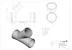pipelife Ht socket branch 110x110x45 pp