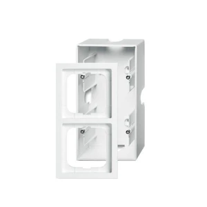 abb Impressivo® 2-hull kappe m/ram 54/80 hvit
