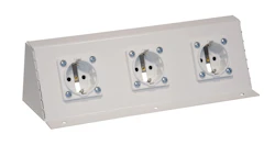 SCHUKO BRAKETT FOR SVAKSTRØMSFELT