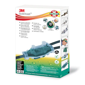 3m Gjuthartskit y m kont 4x2 5-10mm2